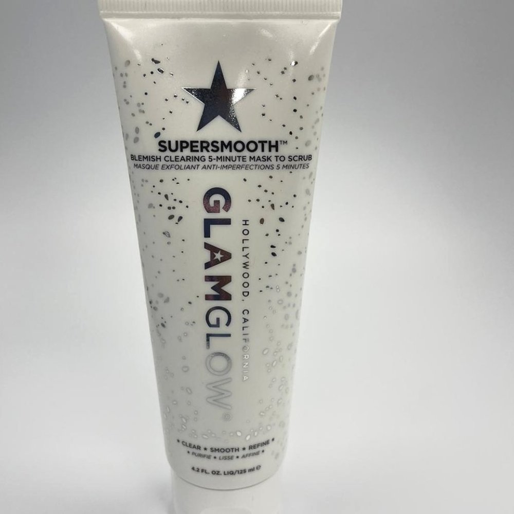 GlamGlow Blemish Clearing 5 Minute Mask to Scrub 4.2 oz NEW AND SEALED